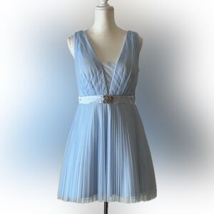 Teezeme  Blue Kids Dress